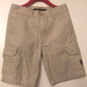 U.S. Polo Assn. boys shorts. Size 4.